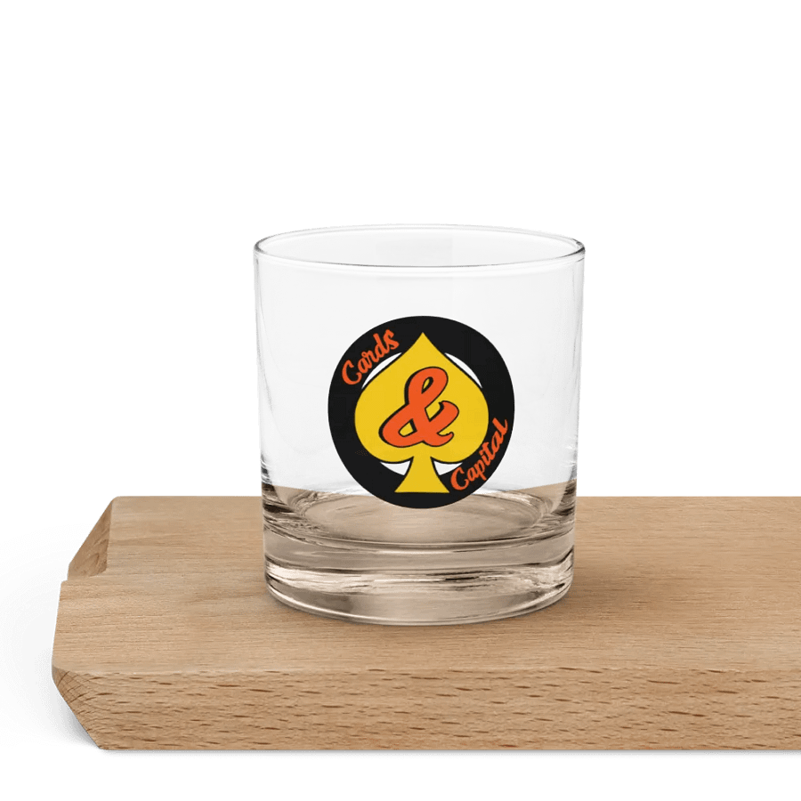 Channel Logo Rocks Glass product image (5)