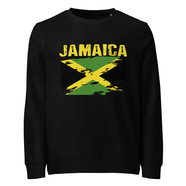 Jamaica Vibes Unisex Organic Sweatshirt by CultuRep product image (1)