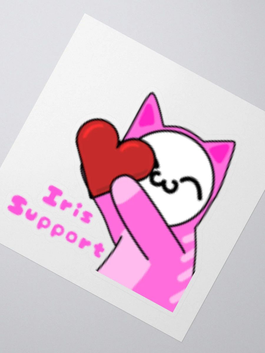 Iris Support sticker product image (2)