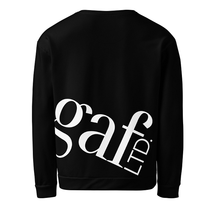 idgaf LTD Sweatshirt Black product image (2)