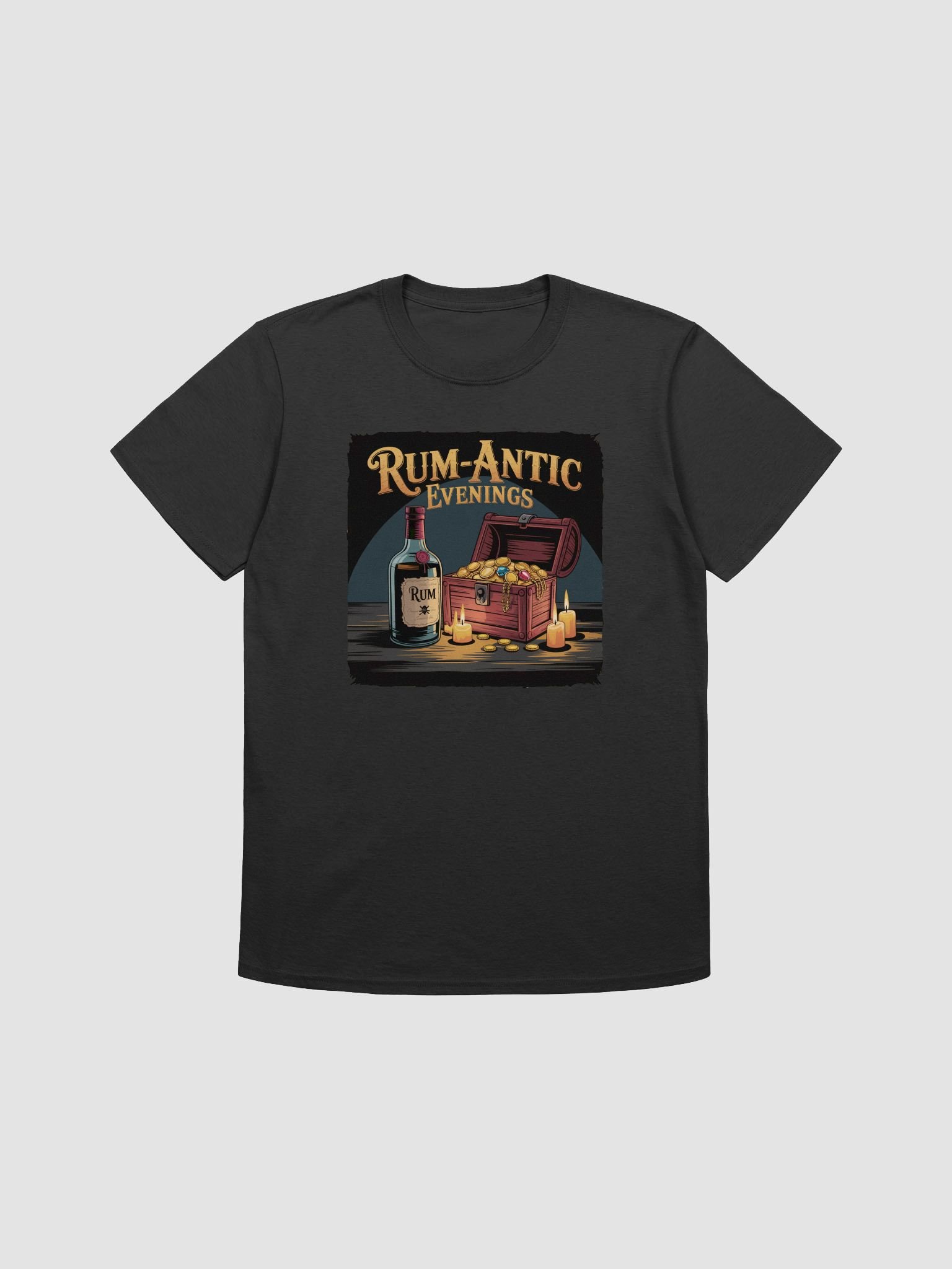Rum-Antic Evenings Unisex T-Shirt product image (3)