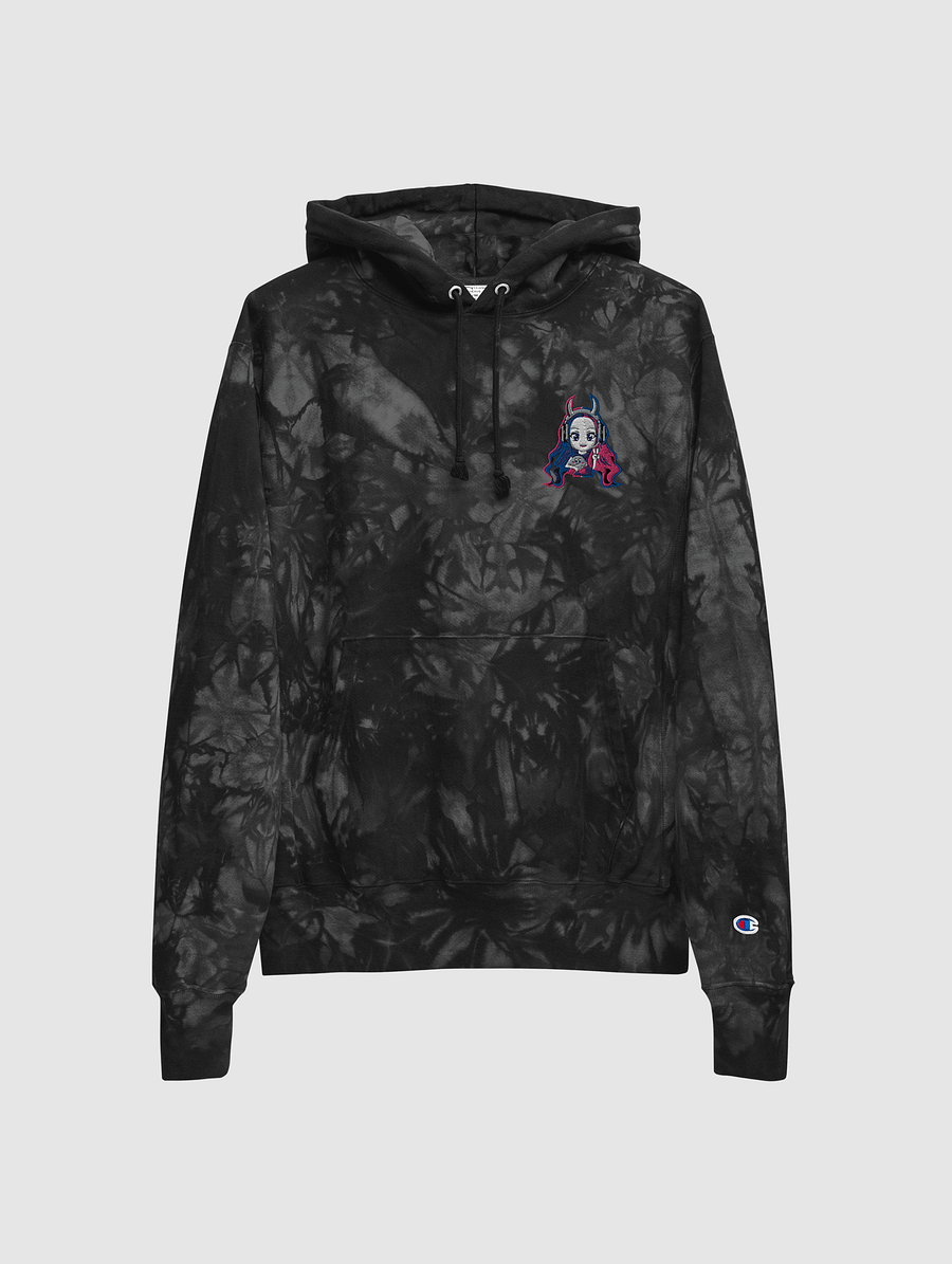 [Nintenluv] Unisex Champion tie-dye hoodie product image (1)