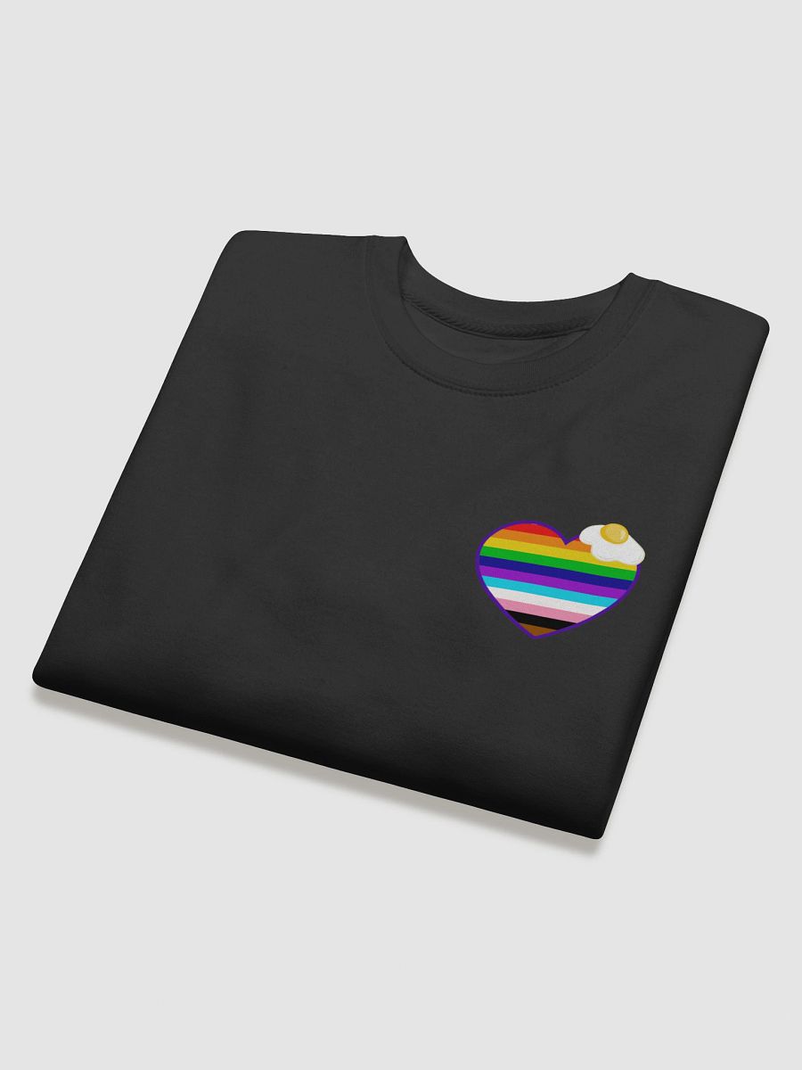 Veekay PRIDE Heart Egg Drop - Unisex Sweater product image (4)