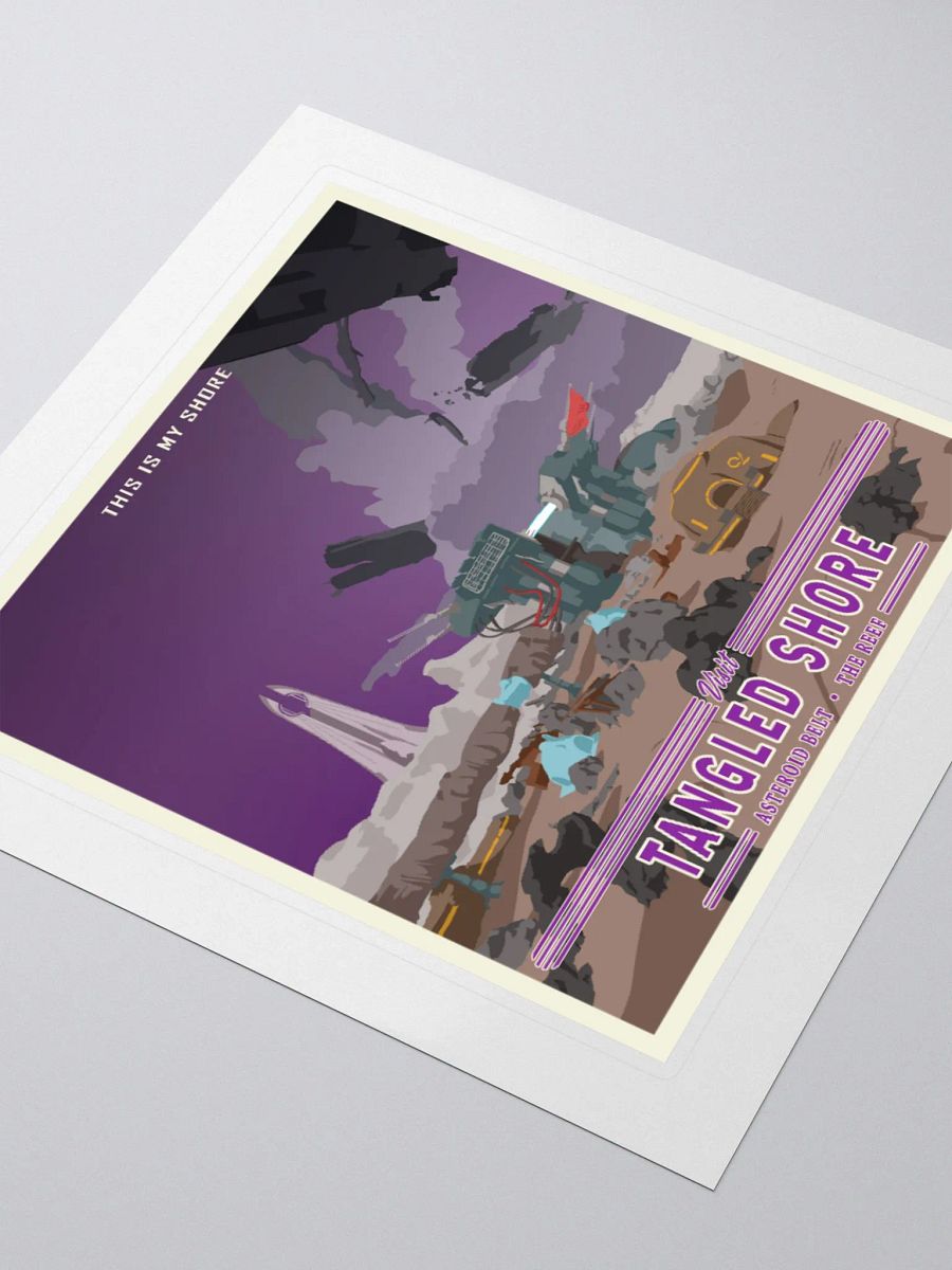 Tangled Shore Sticker product image (9)