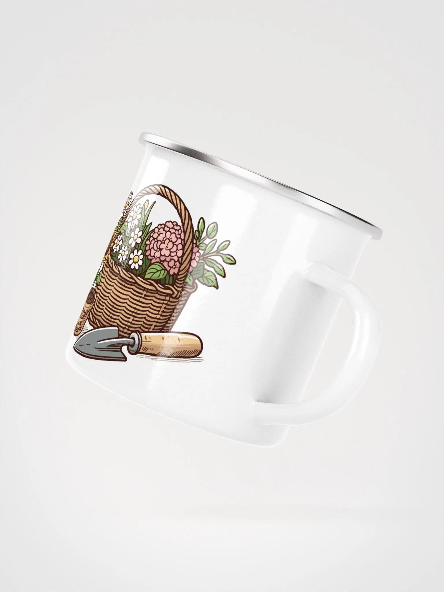 Garden Basket Enamel Mug product image (3)