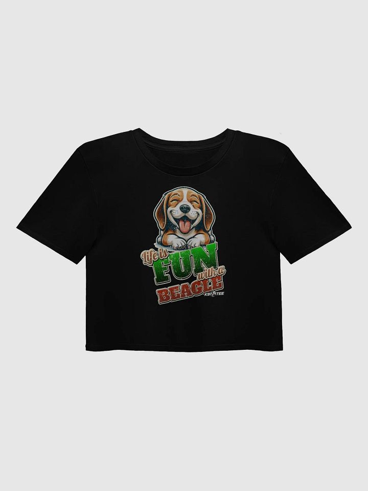 Beagle Bliss Women's Crop Top product image (2)