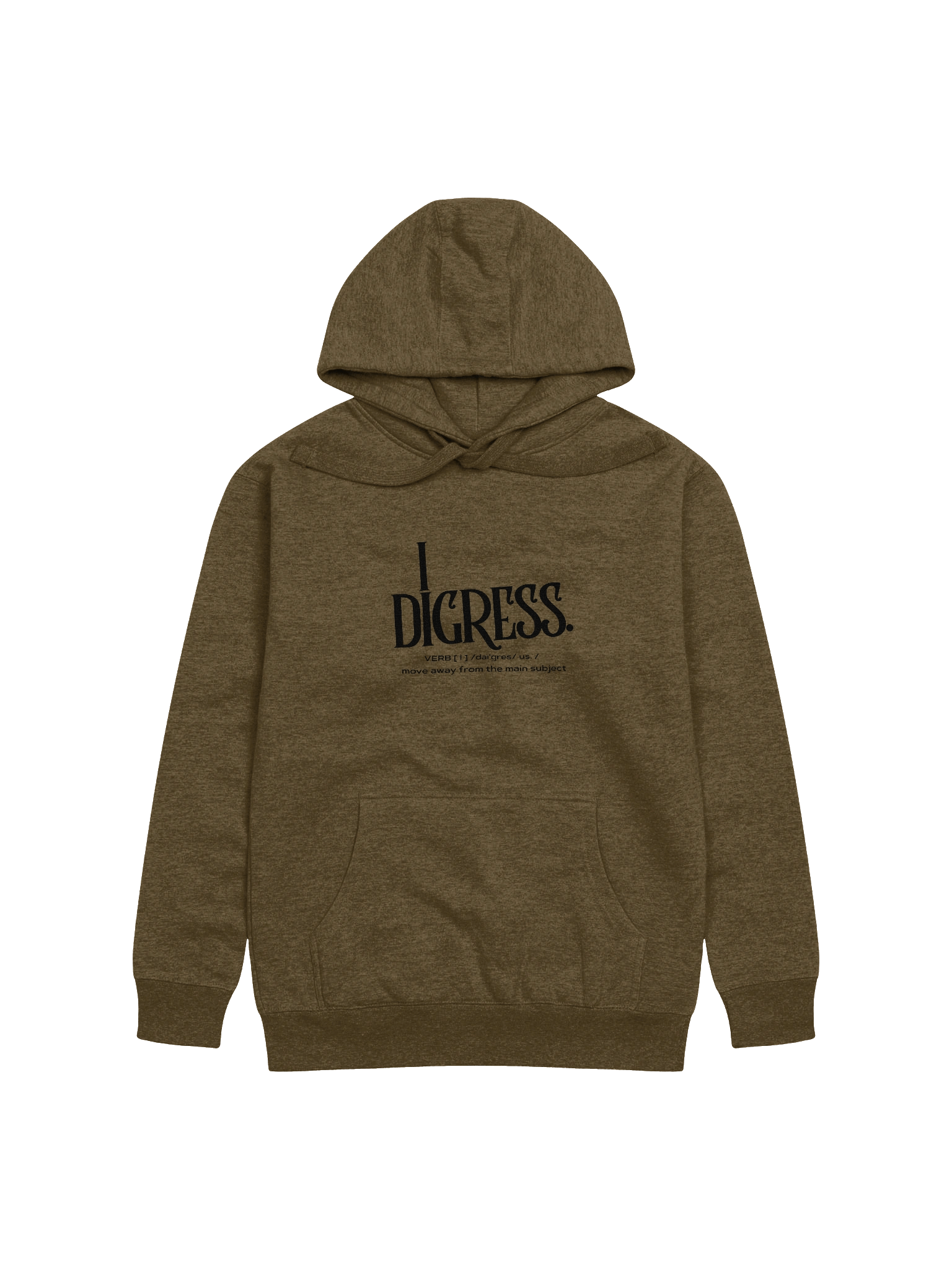 i digress Comfort Unisex Hoodie product image (4)