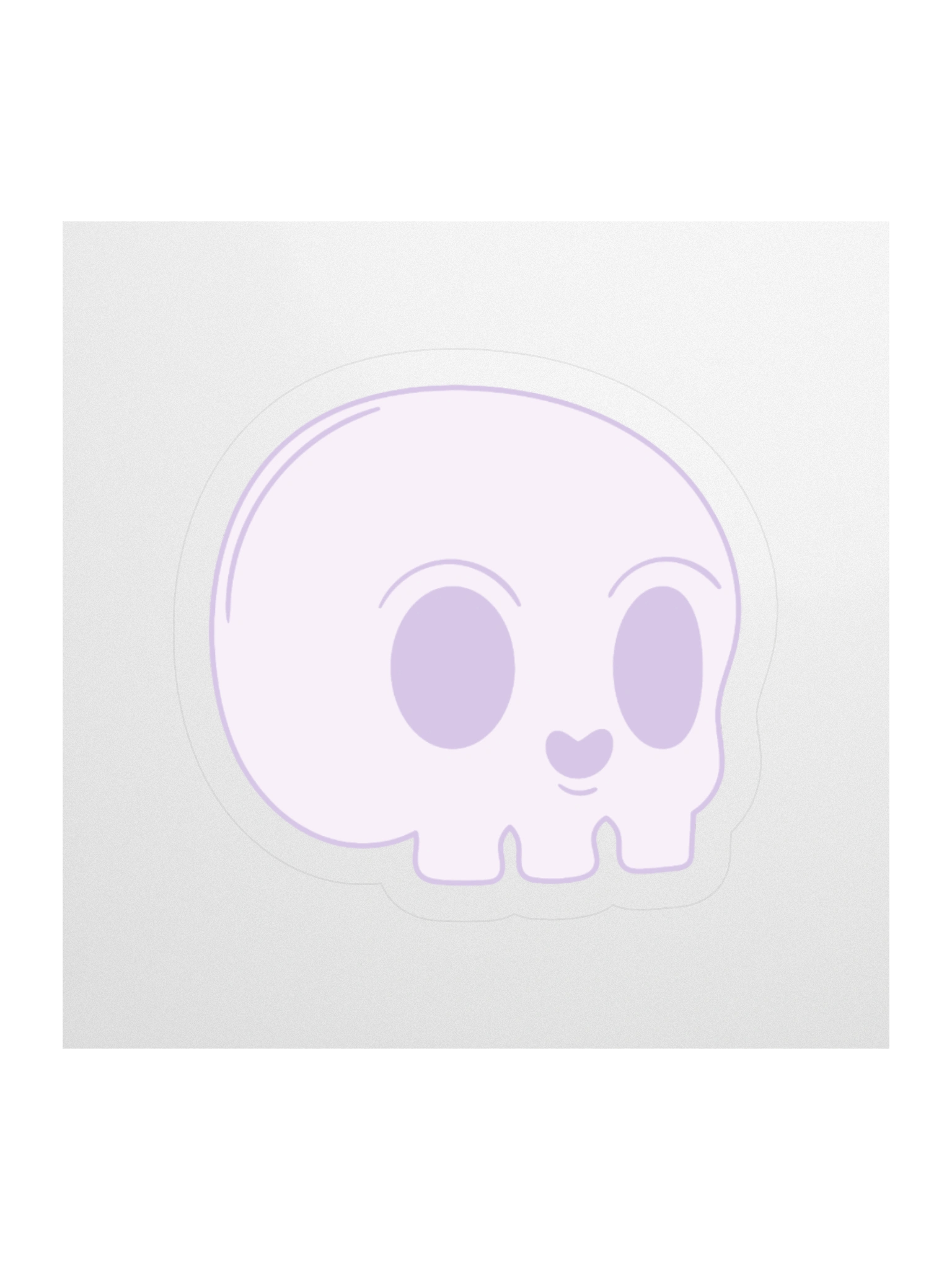 Queer Stoic Skull Sticker product image (2)