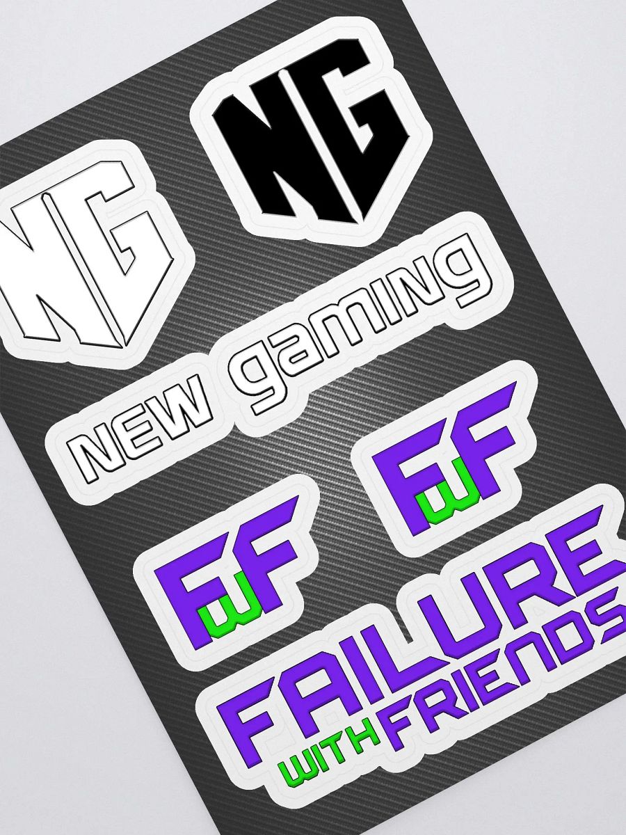 N.E.W. Gaming Sticker Sheet product image (2)