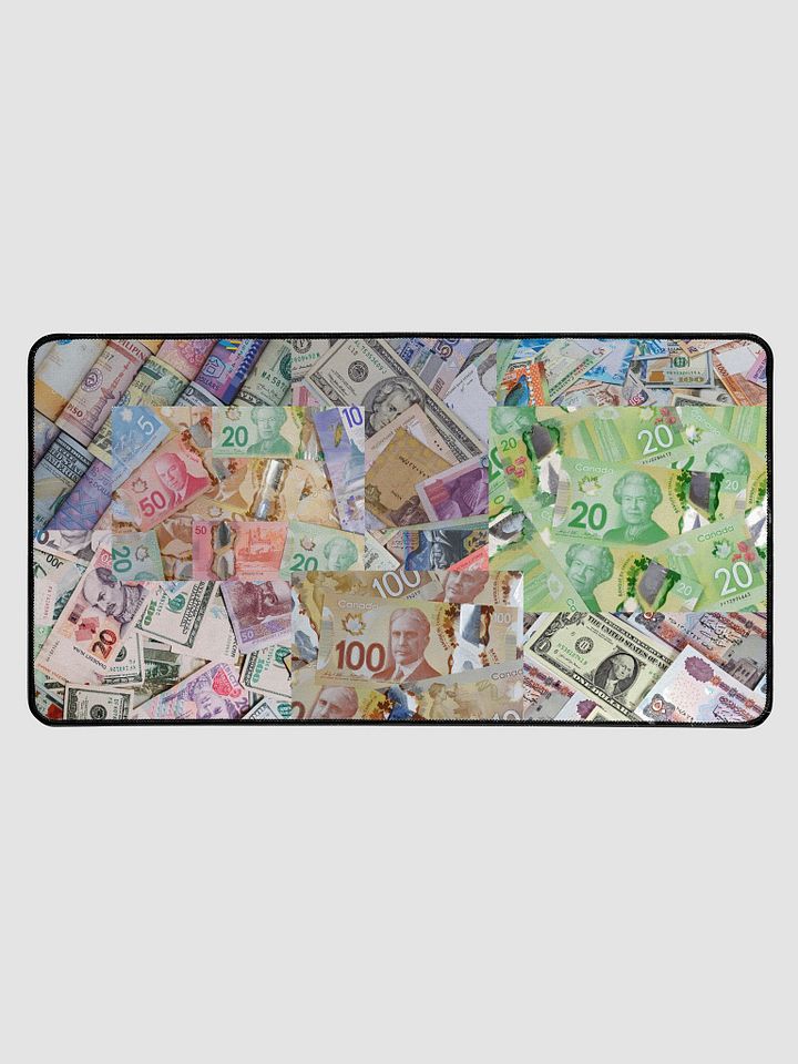 Desk Mat 15.5" x 31.5" Money product image (1)