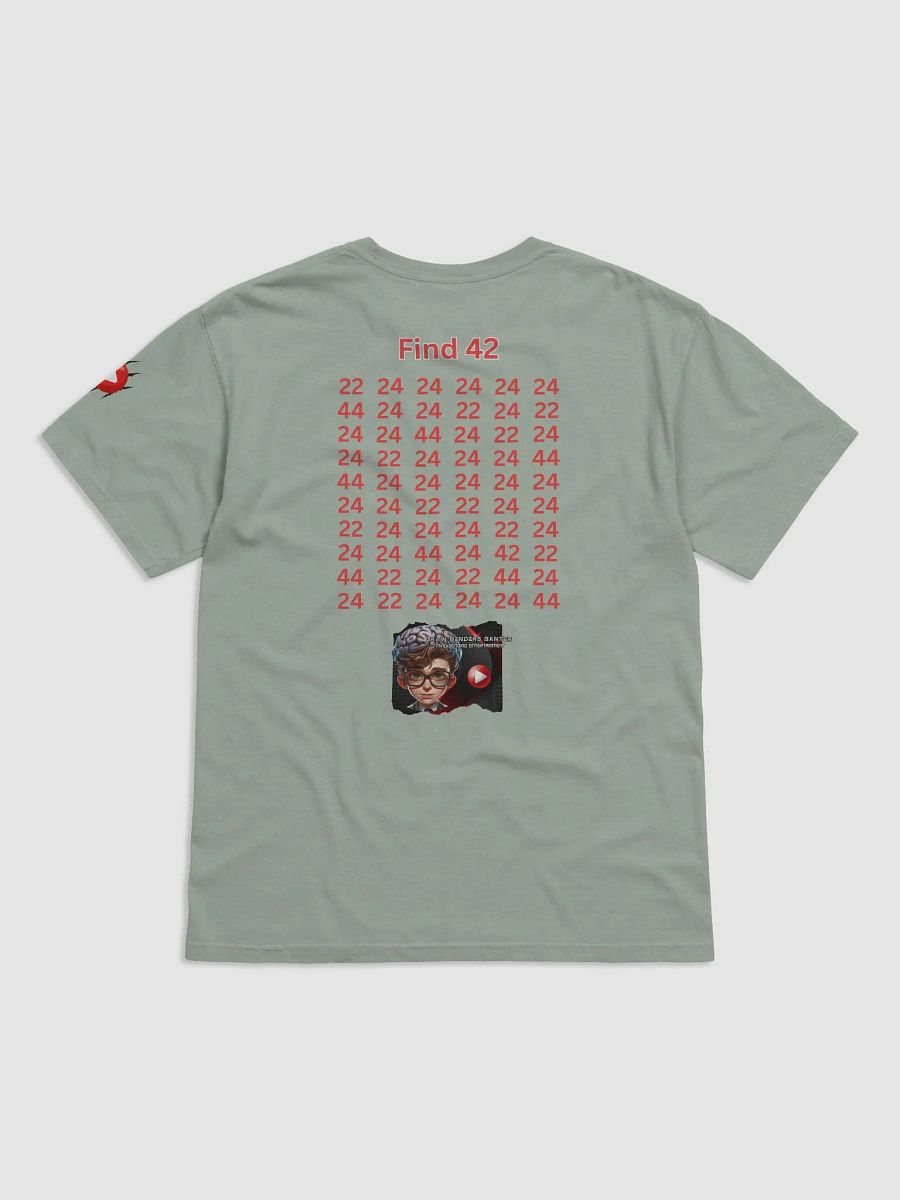 FREEDOM Mind-Bending Number Puzzle T-Shirt product image (2)