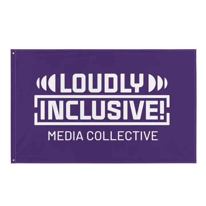 Purple Logo Flag product image (1)
