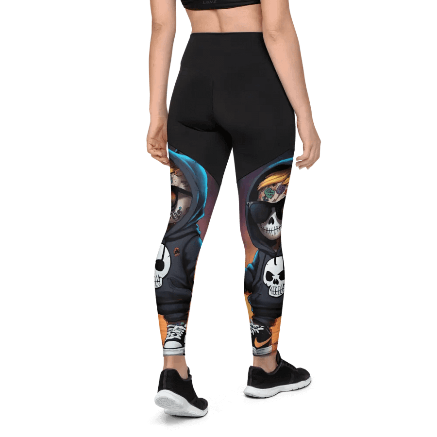 Skeleton Streetwear Leggings product image (4)