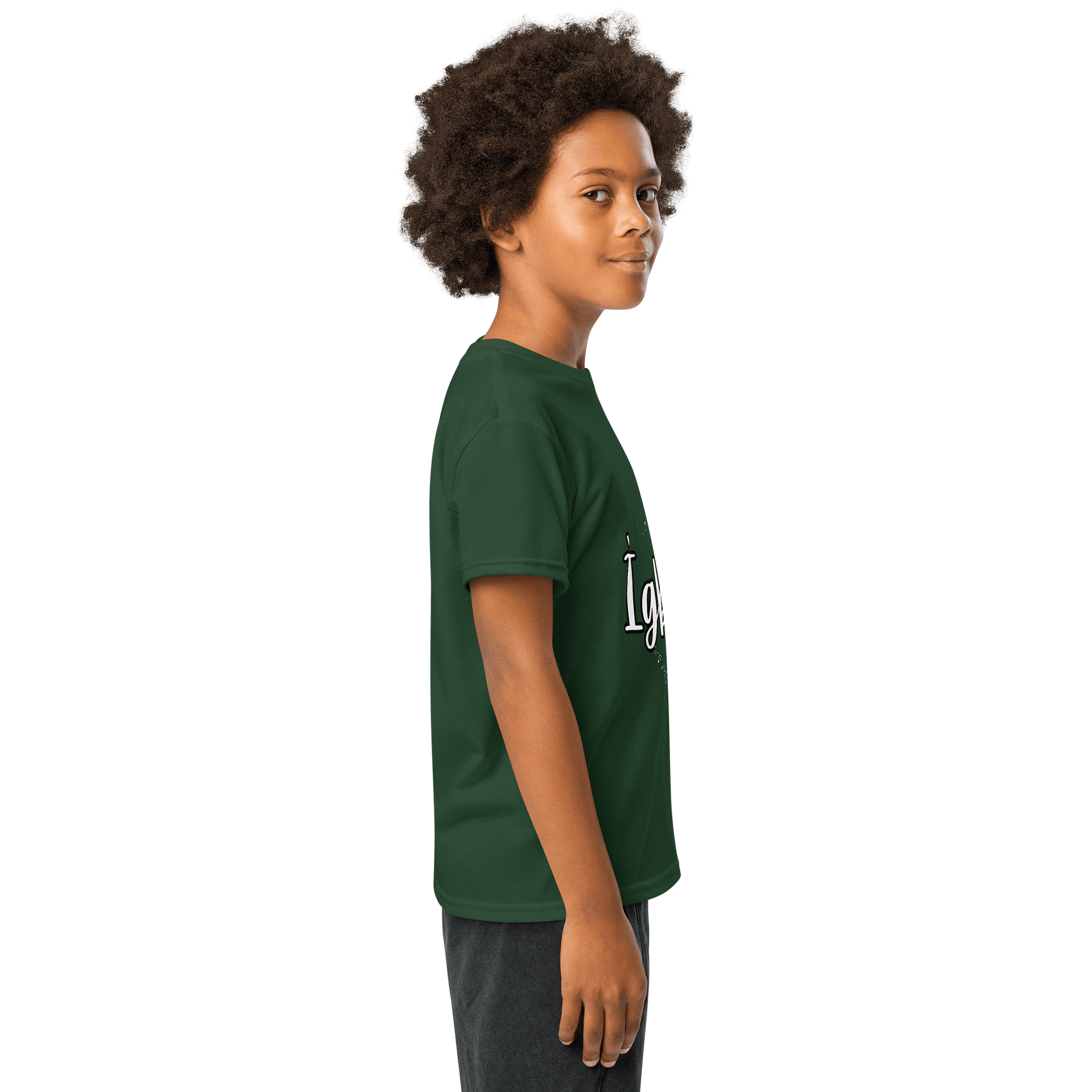 I GO BEFORE OTHERS Youth Sports Dark Tees product image (11)