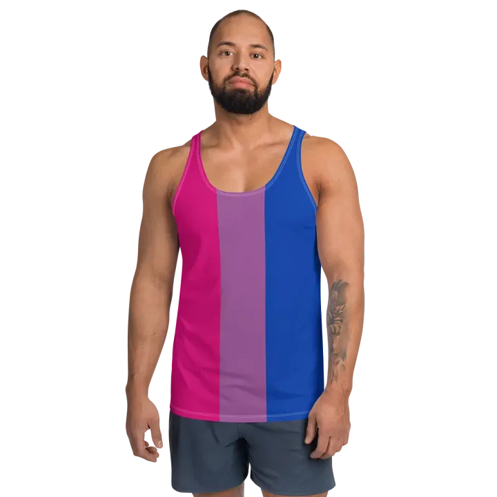 Bisexual Pride Flag - All-Over Print Tank product image (2)
