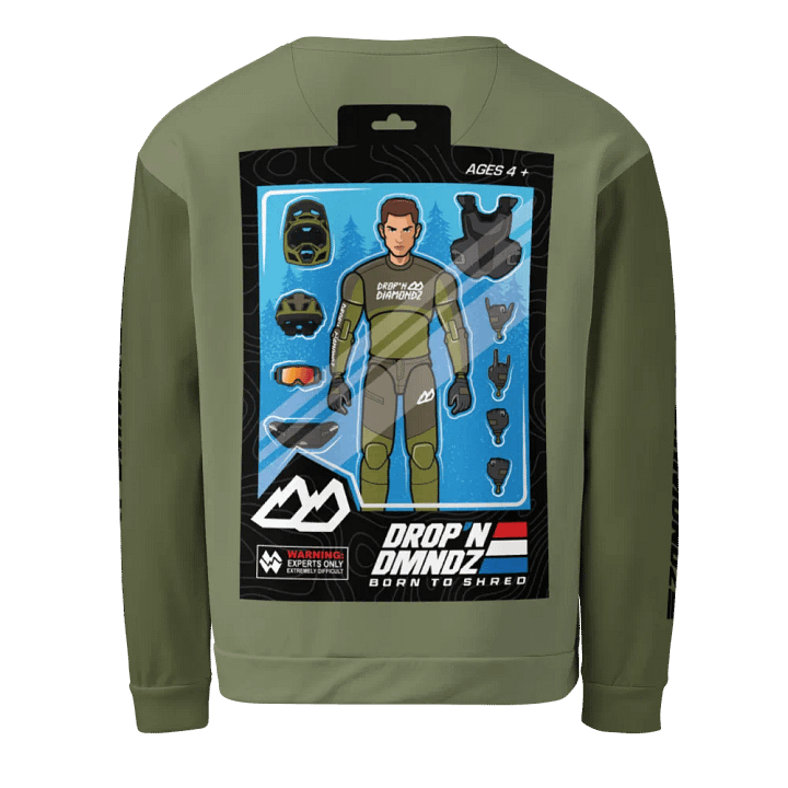 Dropn Diamondz Shred Sweatshirts product image (2)