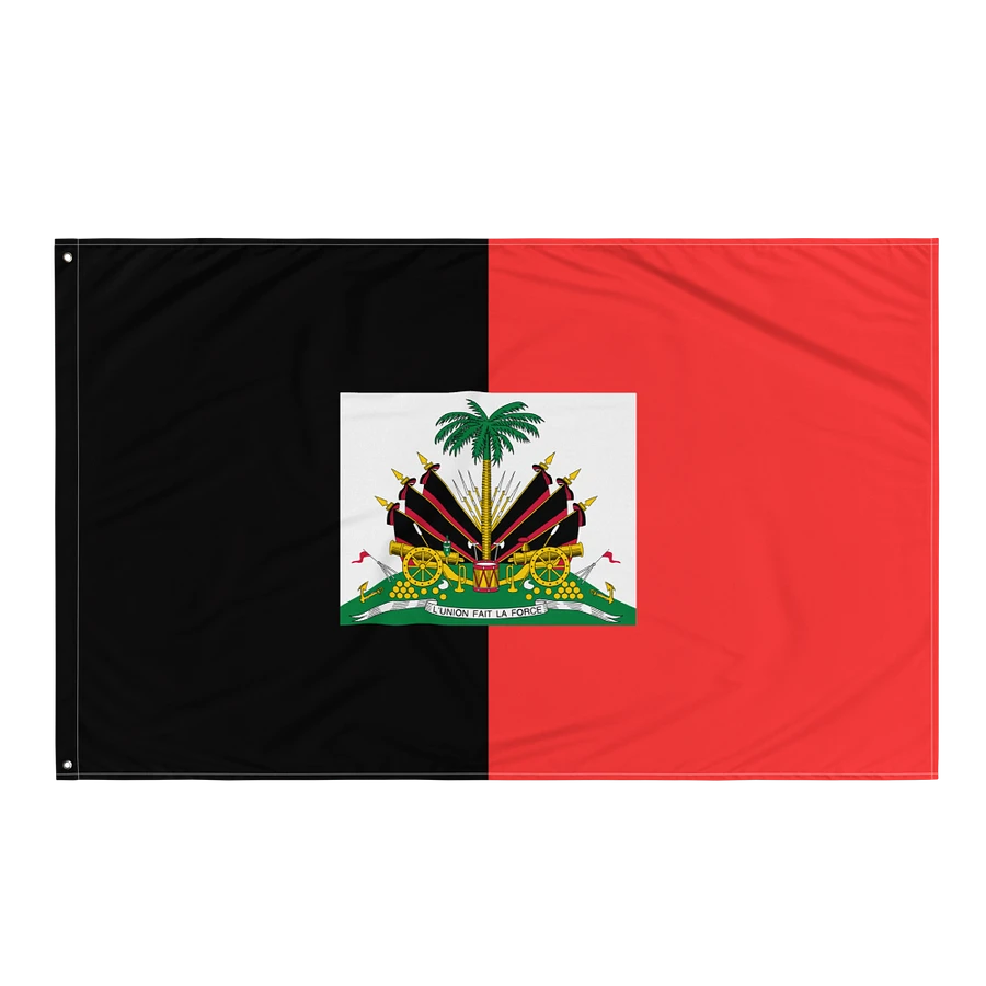 Black and Red Duvalier's Flag product image (3)