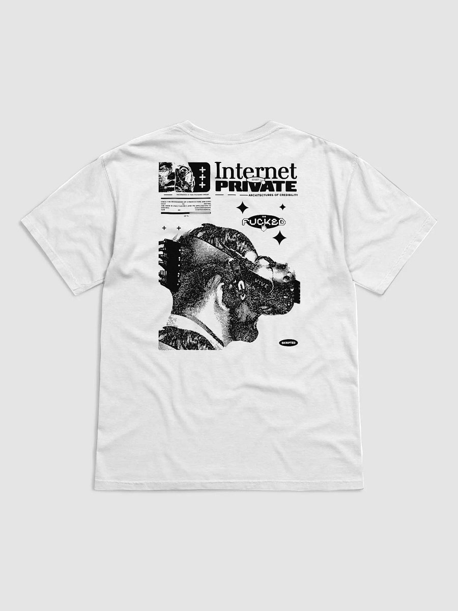 Internet is not Private / Heavyweight T Shirt product image (3)