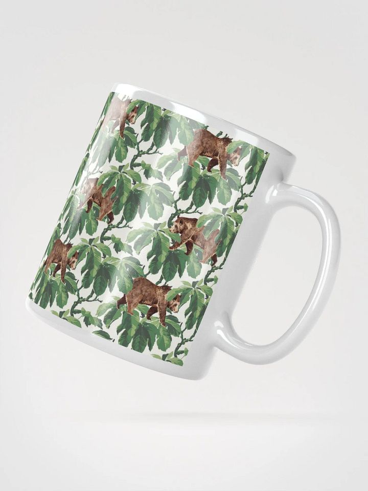 Bears with Green Leaves Mug product image (5)