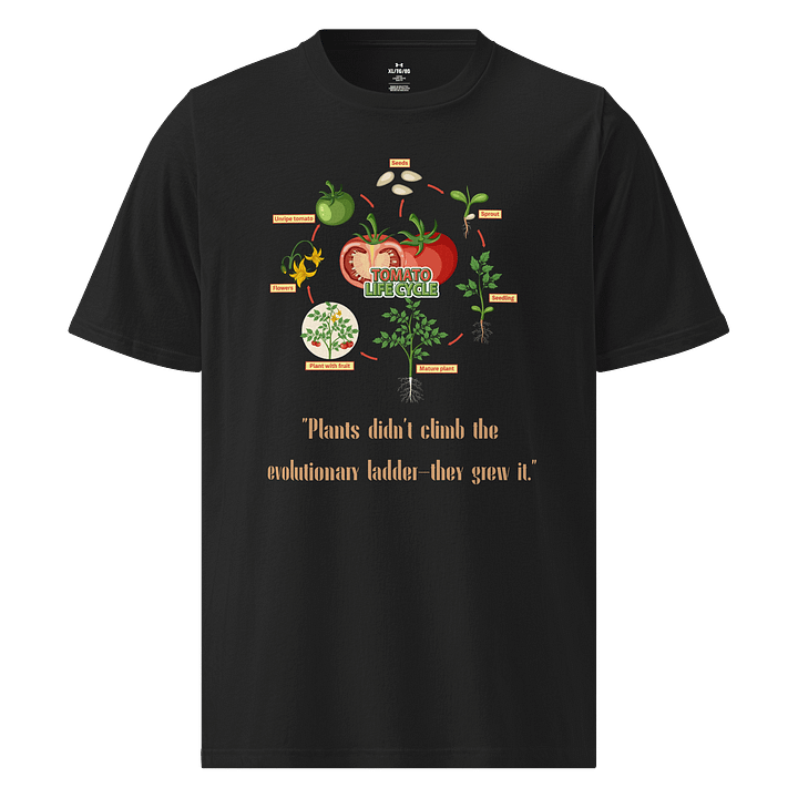 Tomato Life Cycle Athletic T-Shirt product image (1)
