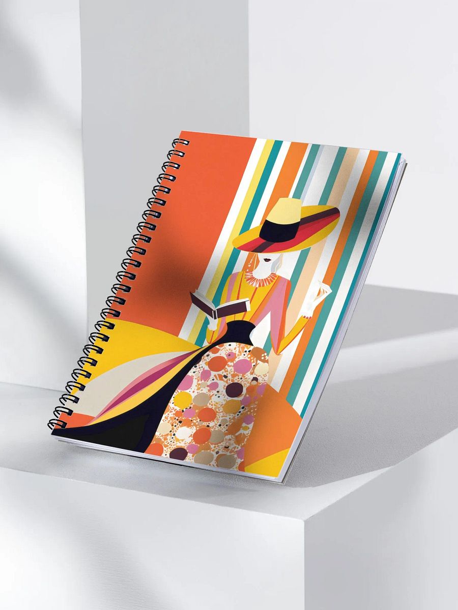 Vibrant Muse Spiral Notebook product image (3)