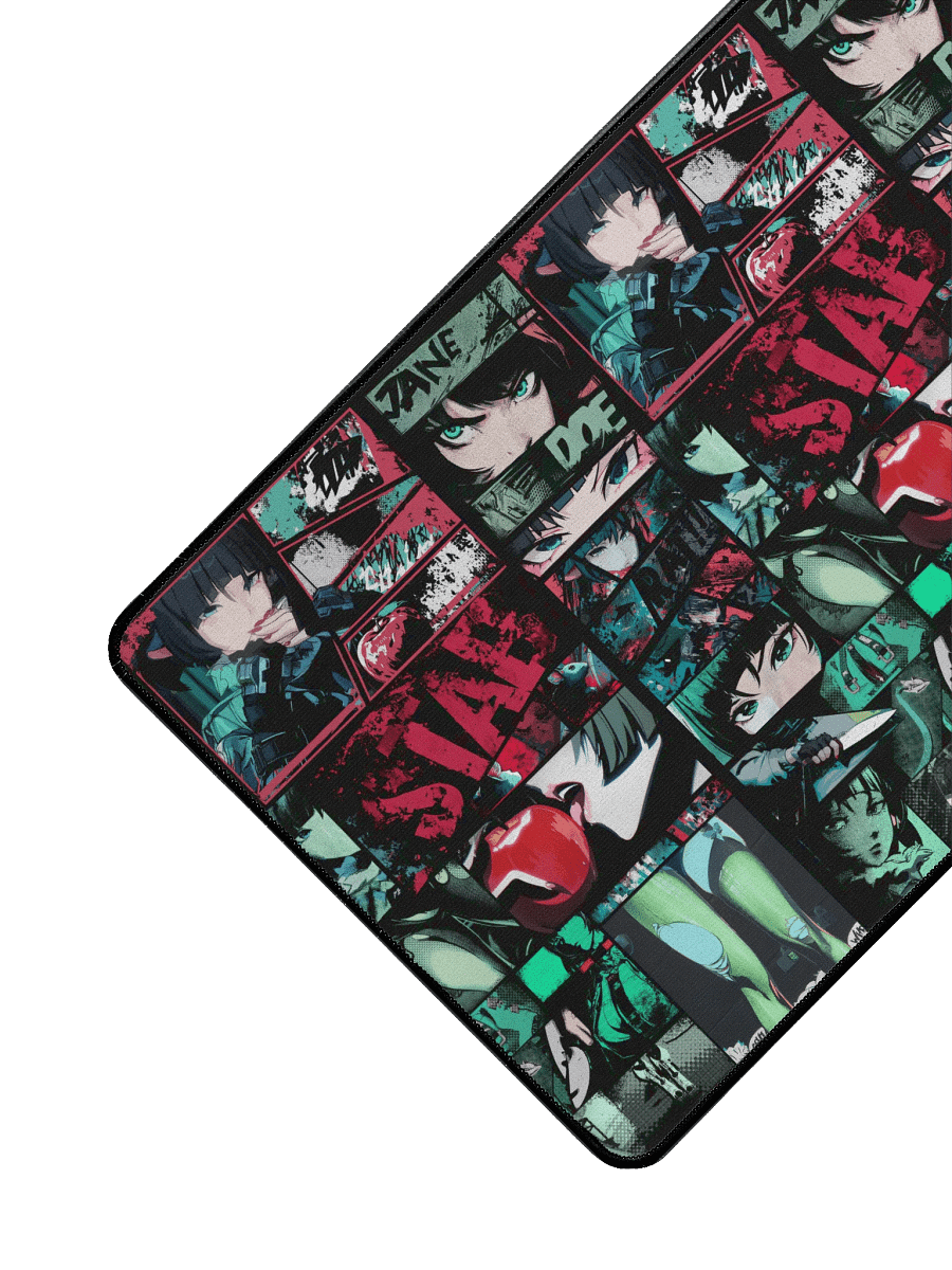 Jane Doe "STAB" LARGE Mousepad Design product image (3)