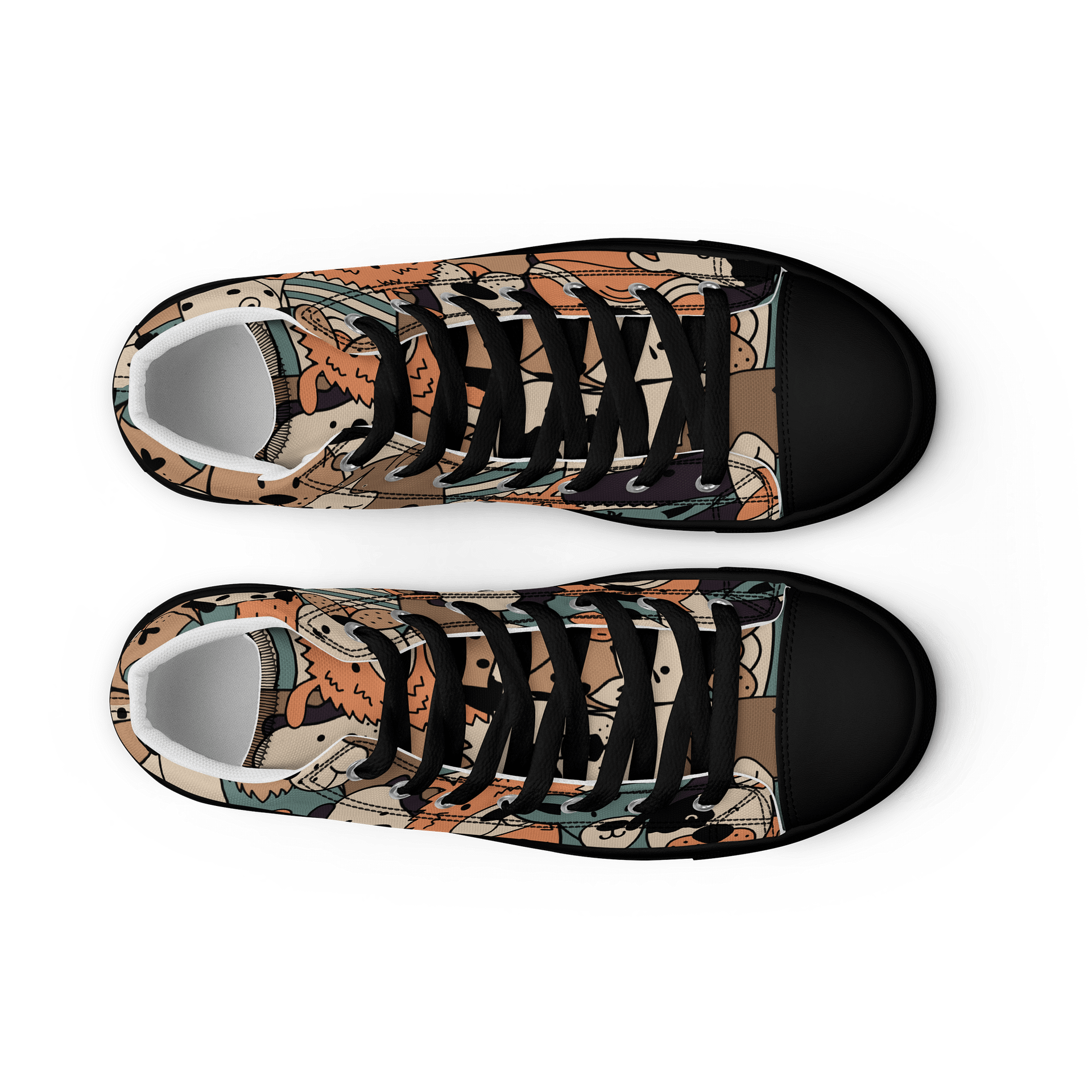 Pawsitively Stylish Men's High Tops product image (9)