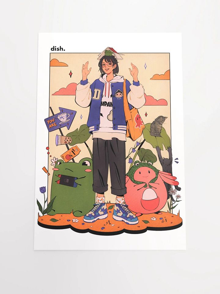 'dish street' matte poster product image (3)
