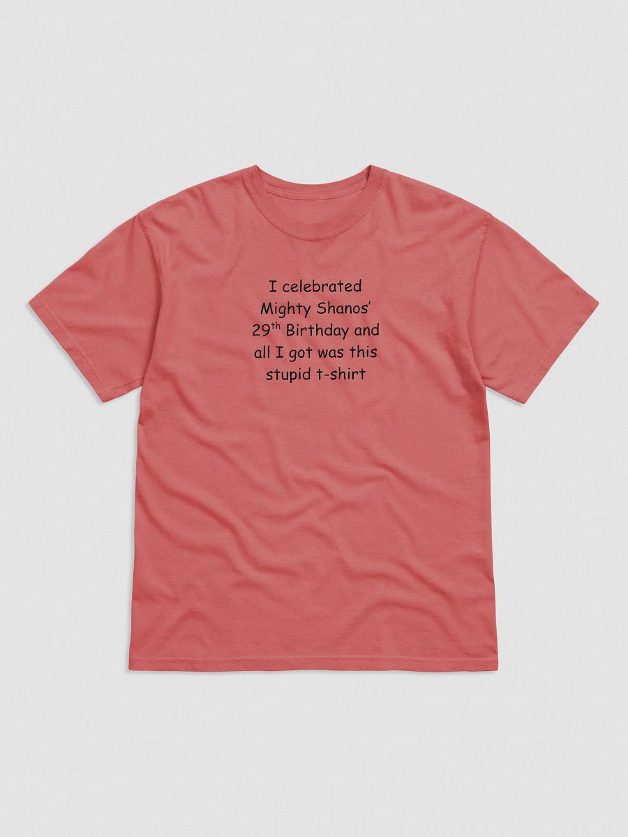 Birthday t-shirt (light) product image (1)