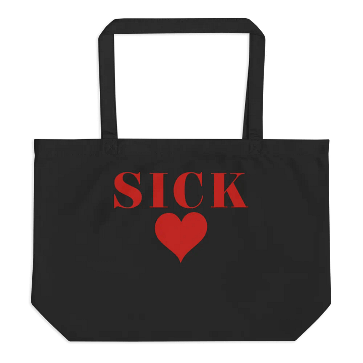 SICK Love Statement Organic Tote product image (1)