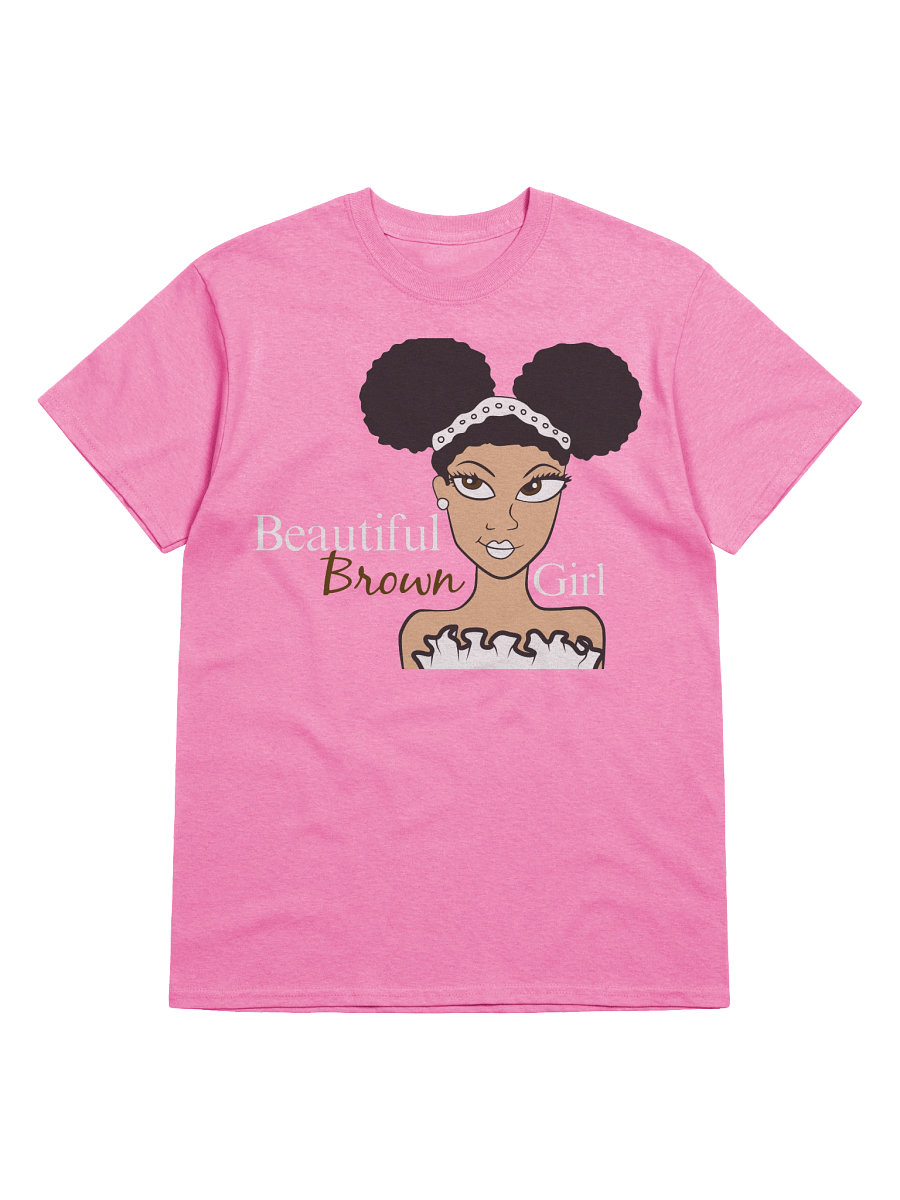 Beautiful Brown Girl Vanilla Tee product image (25)