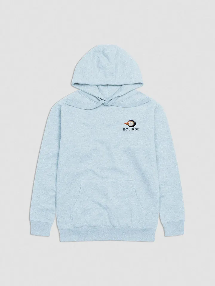 Eclipse Unisex Premium Hoodie - Celestial Logo Design product image (1)