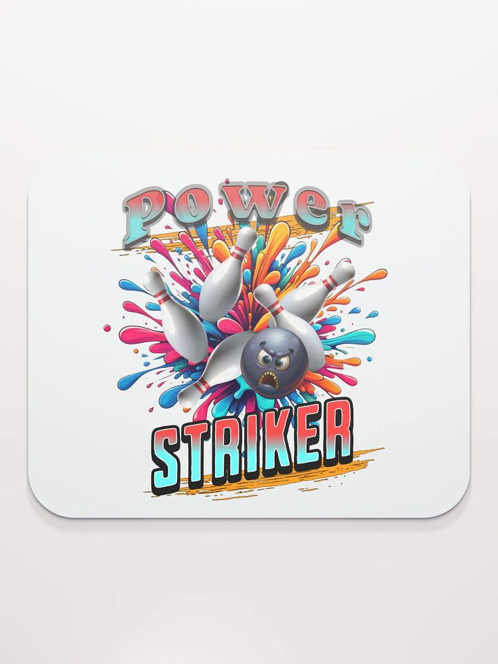 Power Striker Bowling Mouse Pad product image (2)