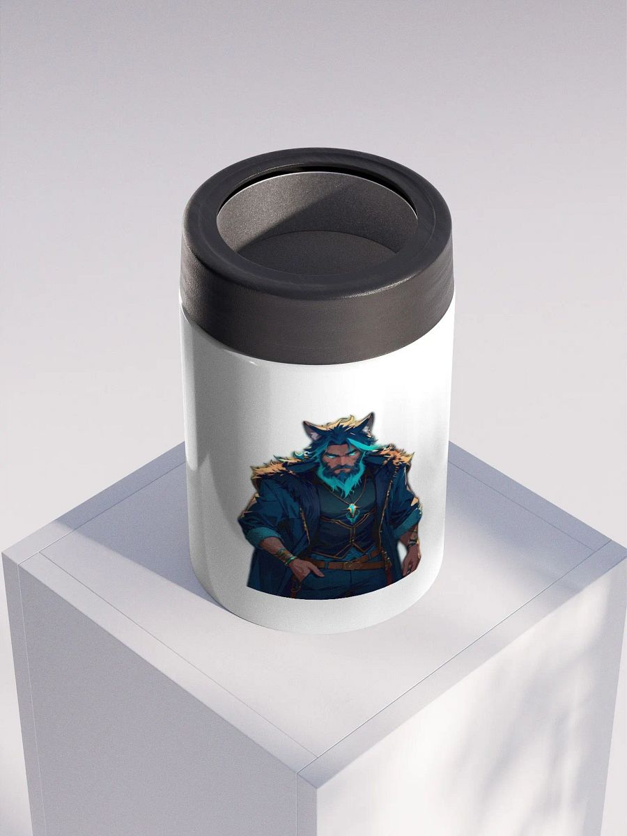 Wolfen Wanderer Stainless Steel Koozie product image (4)