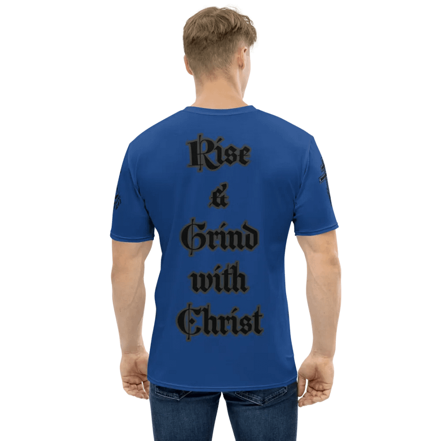 Rise & Grind T-Shirt - Blue product image (1)