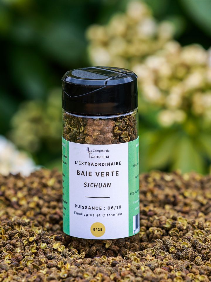 Poivre de Sichuan Vert - Sachet de 100g product image (2)
