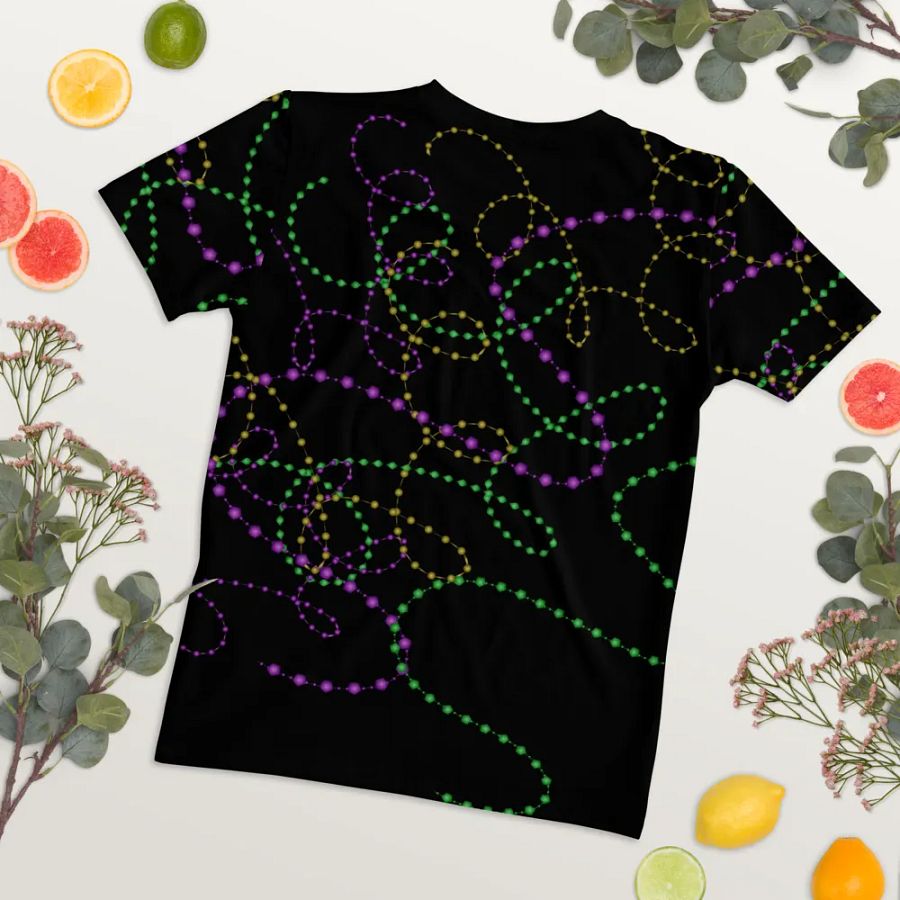 Mardi Gra All Over Print T-shirt product image (8)