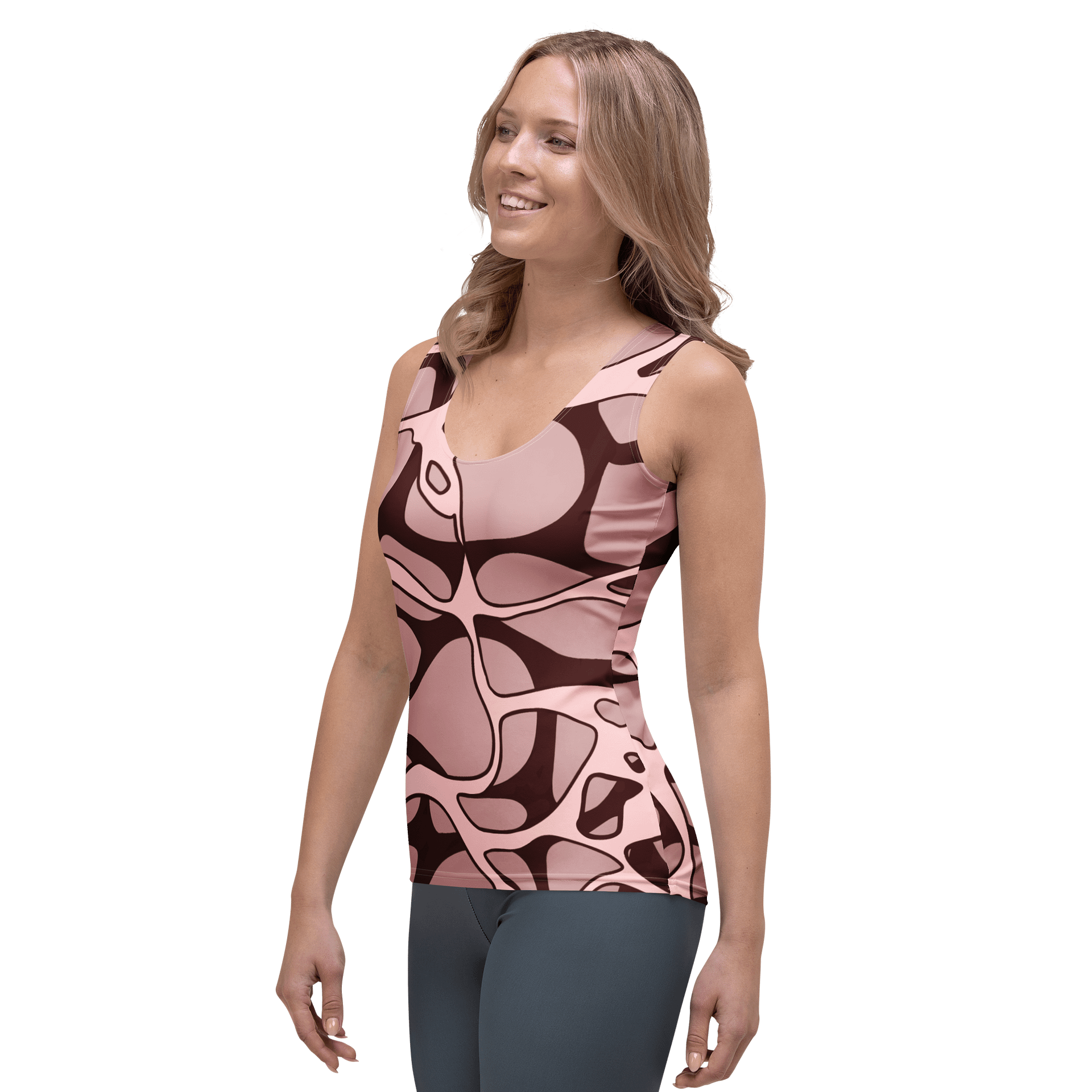 Fluidity Blossom Women's Tank Top product image (3)