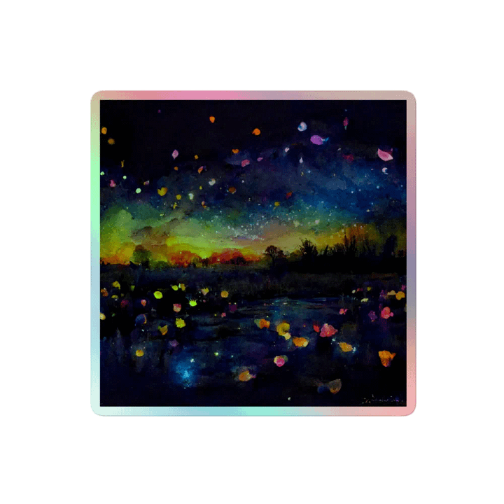 Enchanted Night Sky Holographic Sticker Set product image (2)