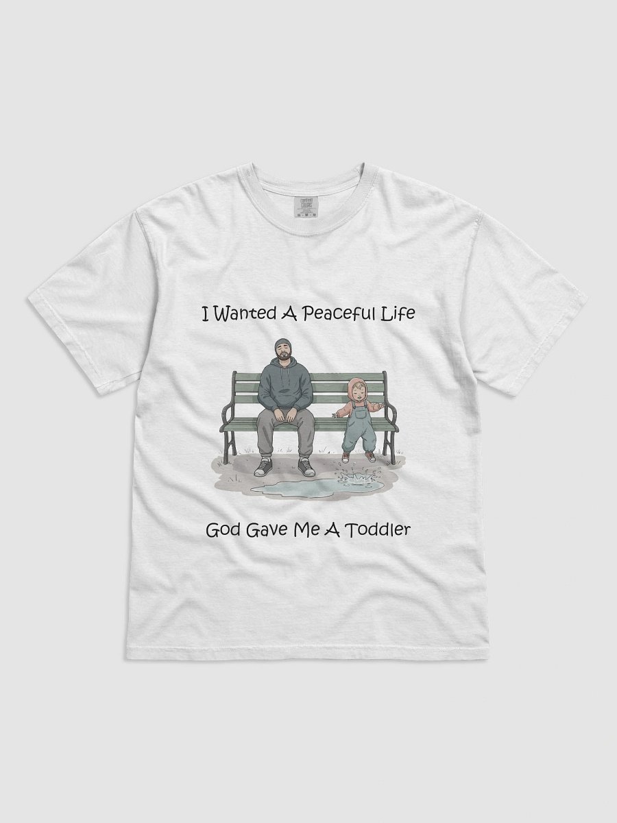 I Wanted a Peaceful Life. God Gave Me a Toddler Tee product image (1)