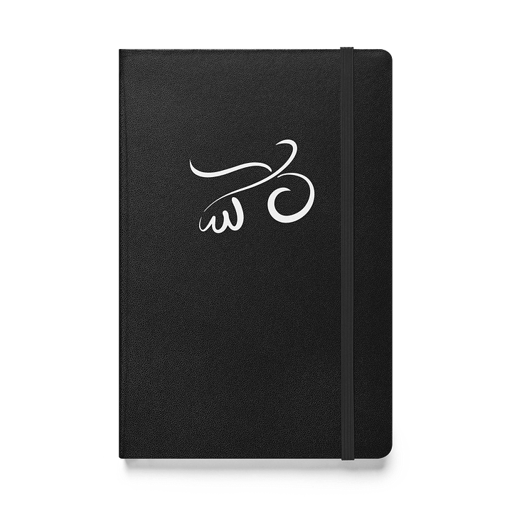 Bird Calligraphy Notebook – Clear White Print product image (1)