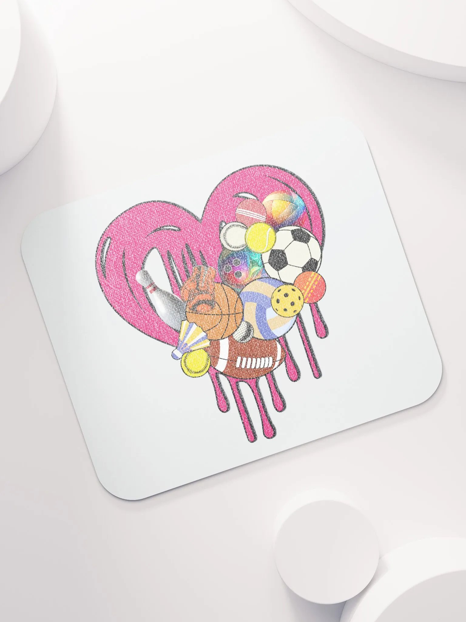 Heart Sports Assorted Mouse Pad product image (5)