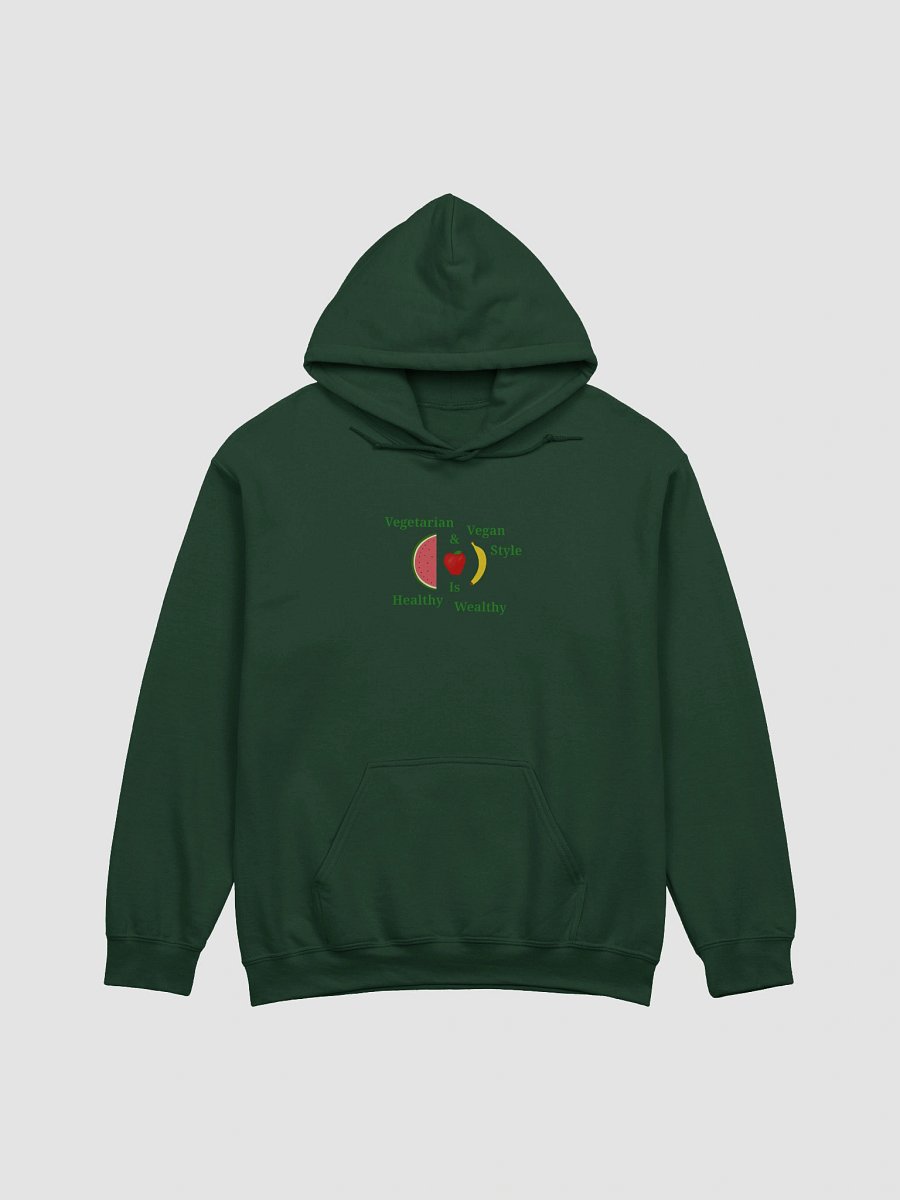 Healthy Wealthy Vegan Hoodie product image (1)