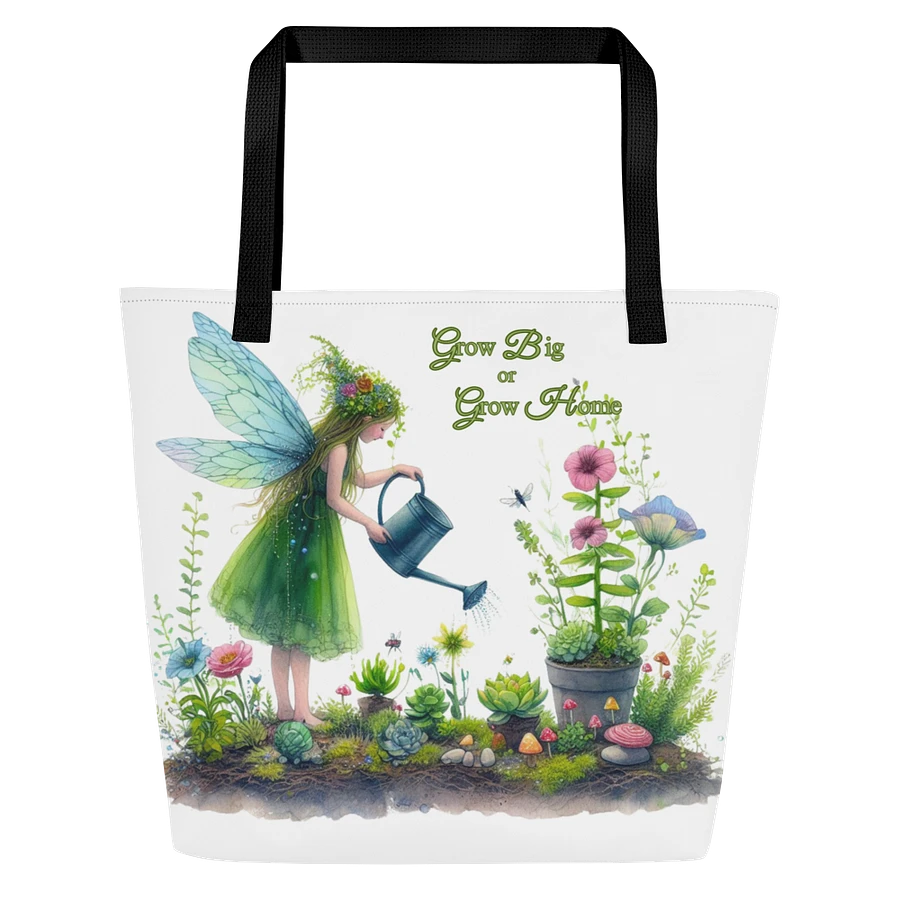 Pretty Fairy Garden, Micro-Gardening Tote Gift for Mother's Day Birthday Retirement product image (4)