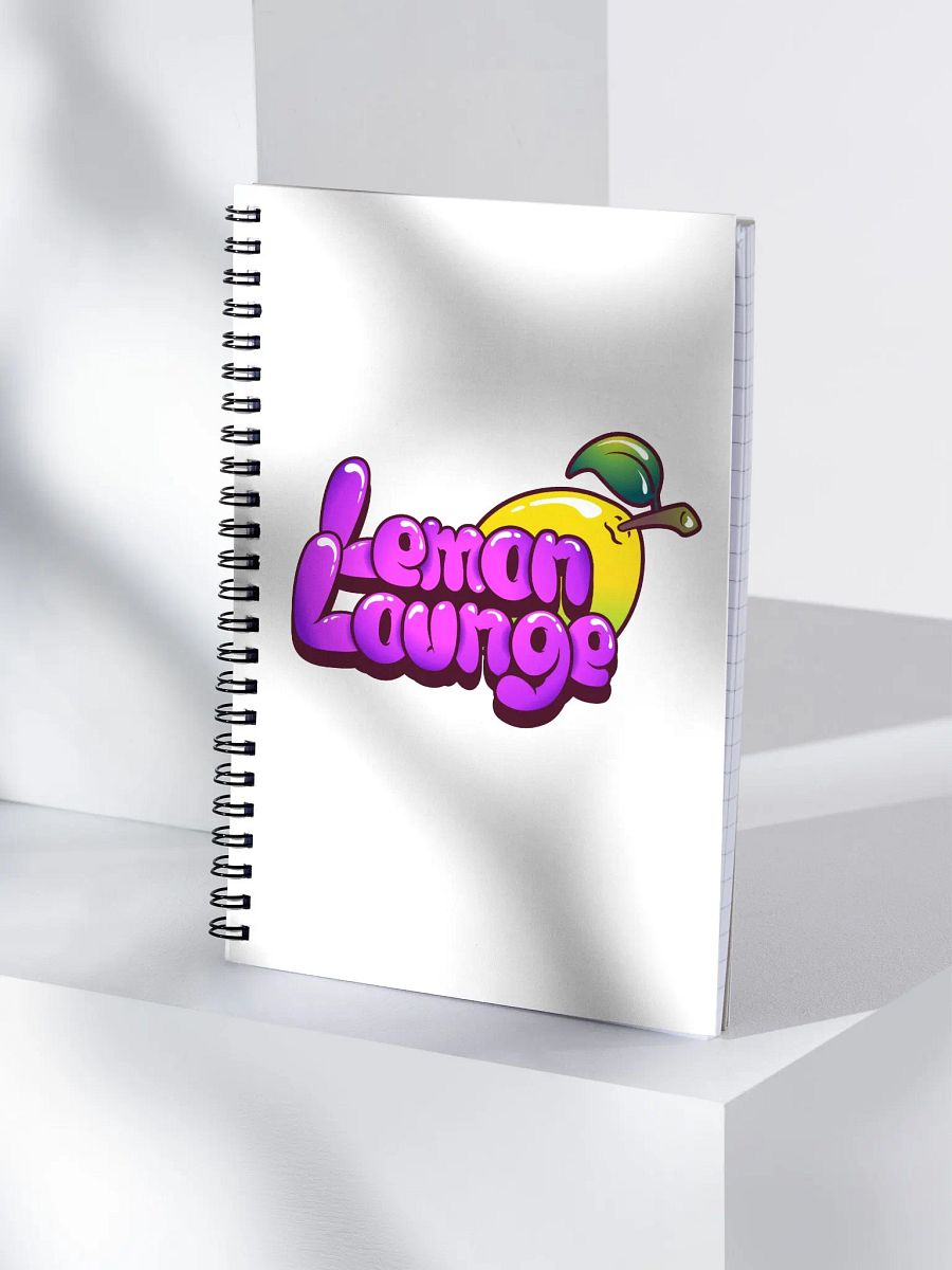 Lemon Lounge Spiral Notebook product image (3)