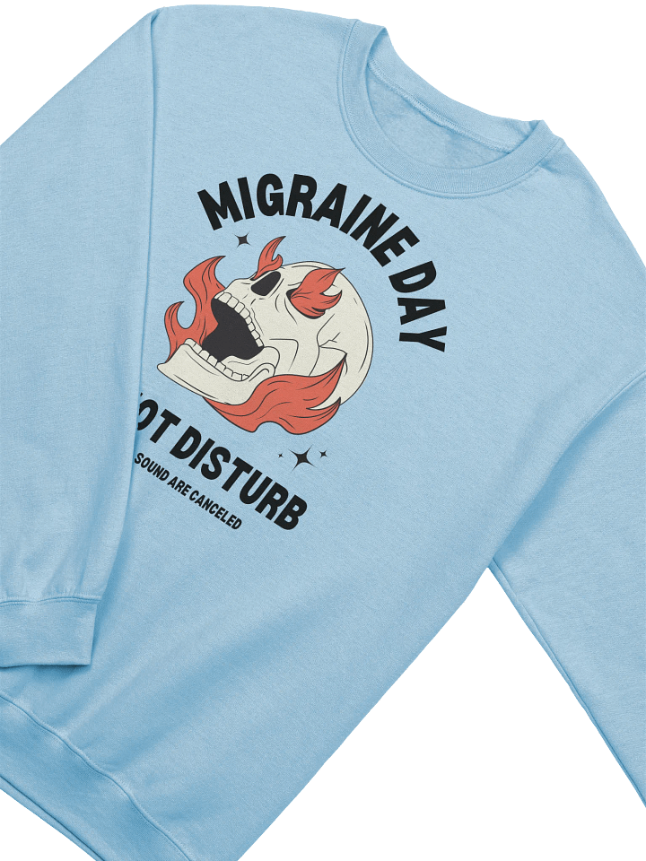 Migraine Day Sweatshirt - Light color product image (2)