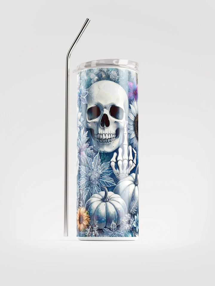 Ethereal Skull Garden Stainless Steel Tumbler product image (1)