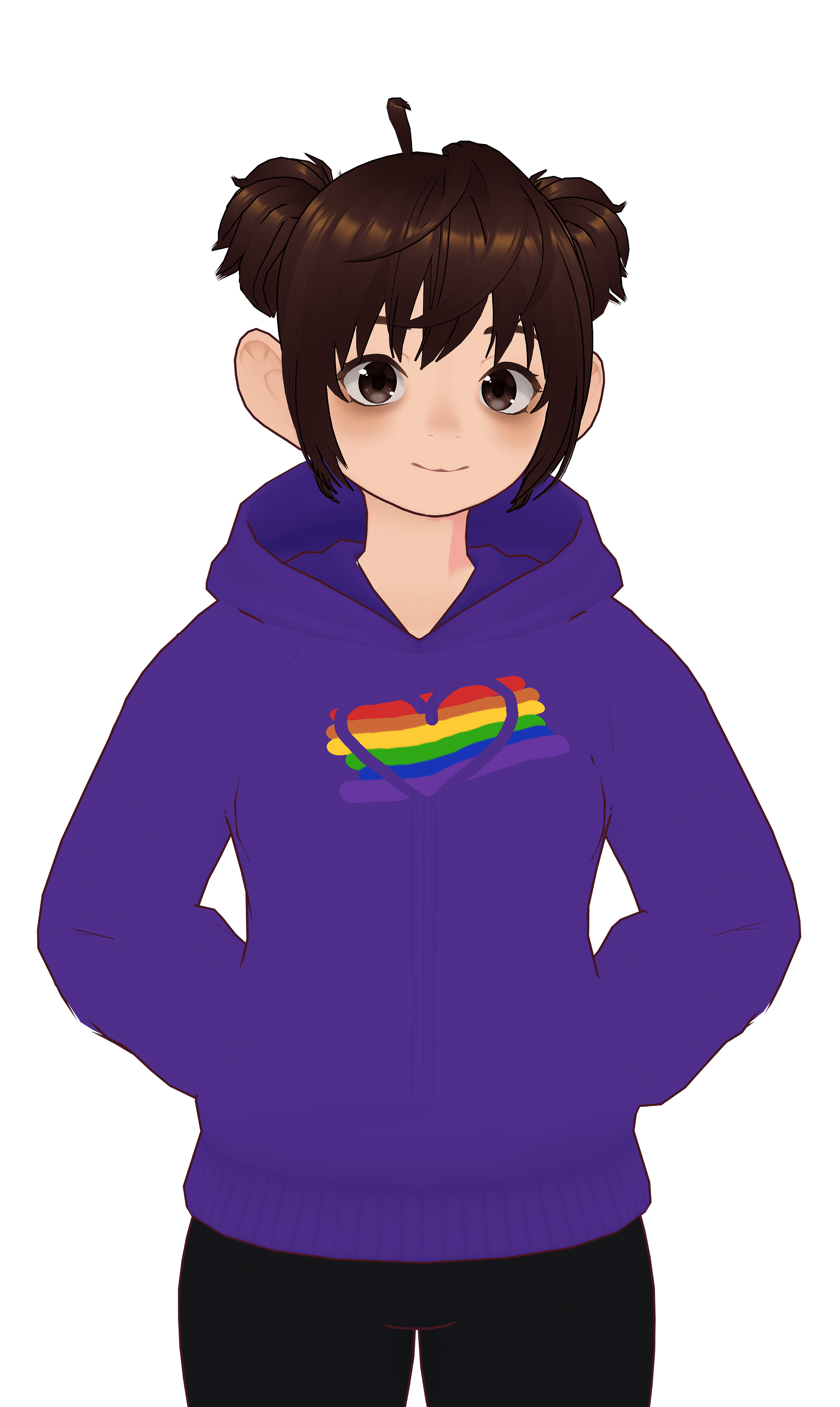 Rainbow Heart Hoodie product image (3)