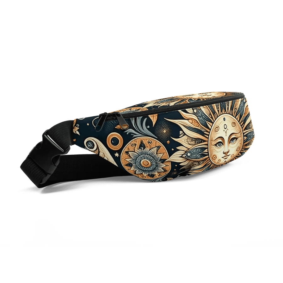 All-Over Print Fanny Pack: Solar product image (4)