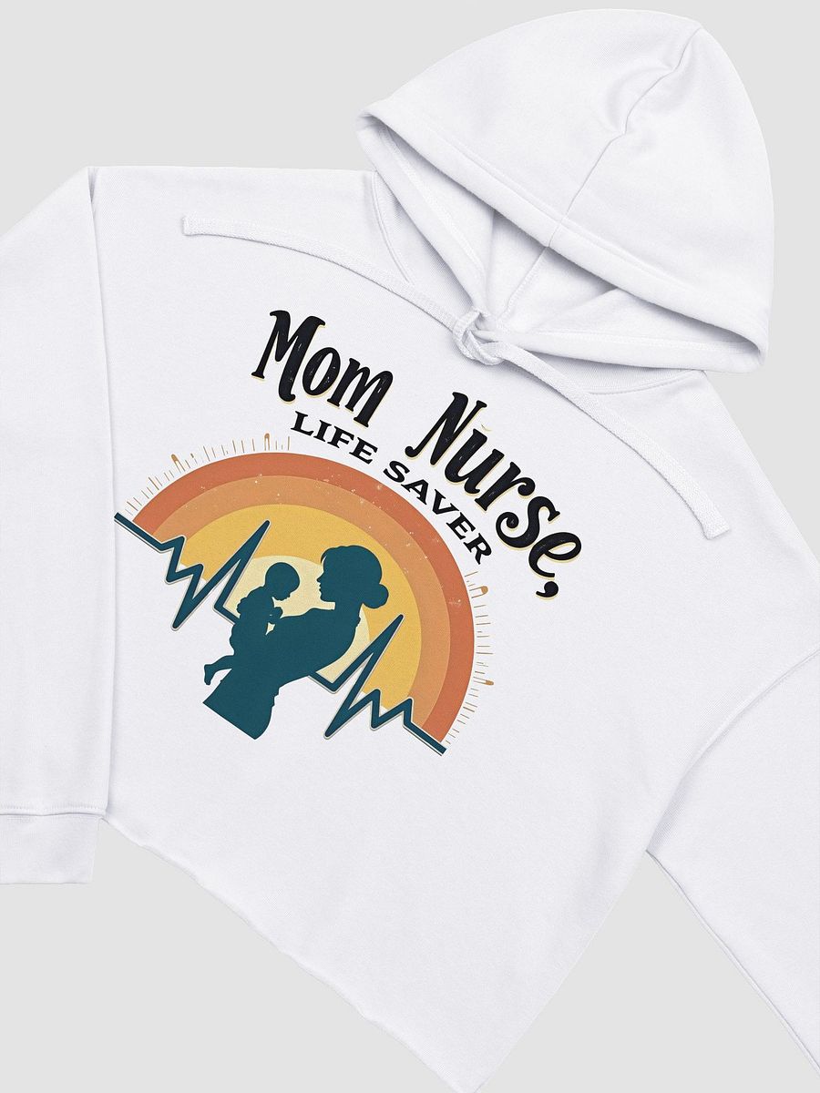 Rainbow Heartbeat Mom Nurse Hoodie product image (13)